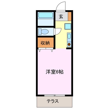 甚目寺駅 徒歩6分 1階の物件間取画像